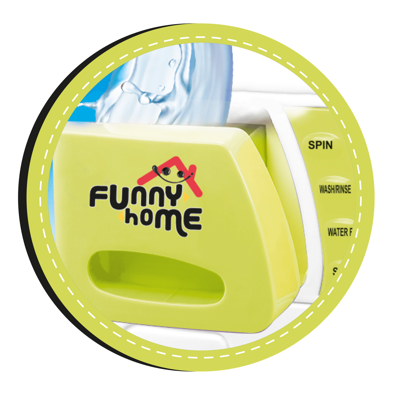 Set lavatrice - ferro da stiro - FUNNY HOME, SUPERSTAR