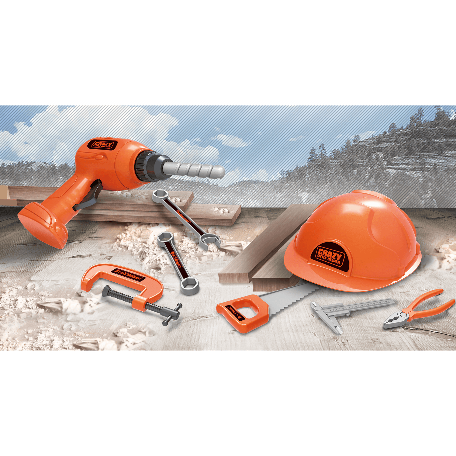 Set attrezzi deluxe - BRIKKOLO