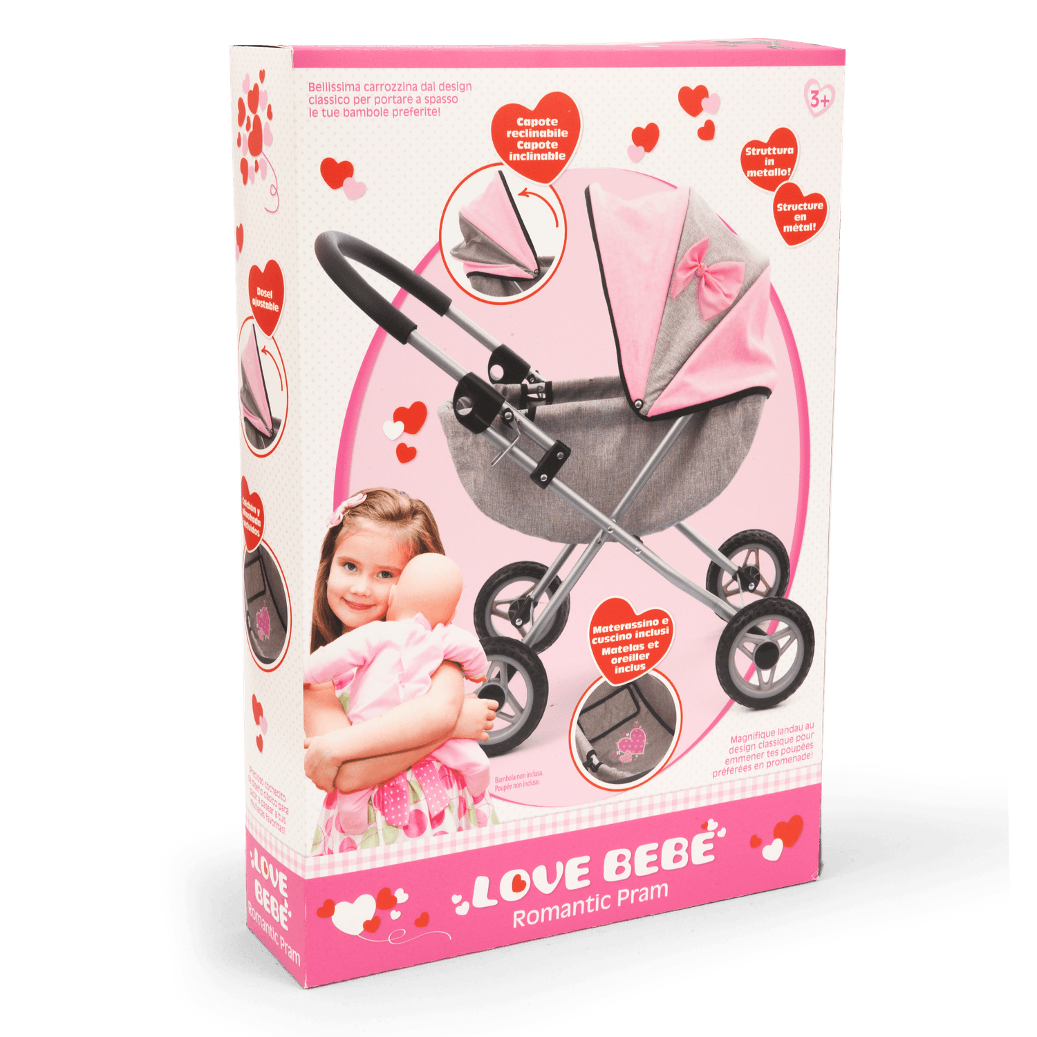 Carrozzina romantica - LOVE BEBÈ