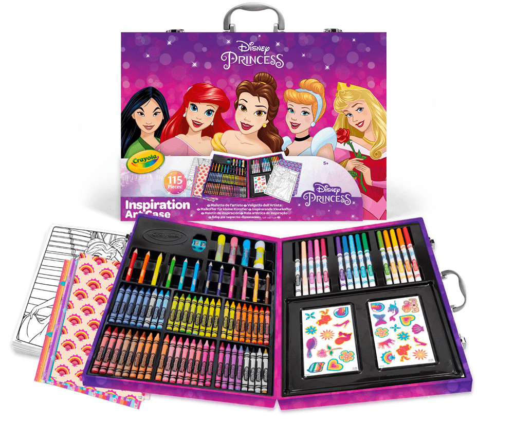 Valigetta dell’artista disney principesse - CRAYOLA