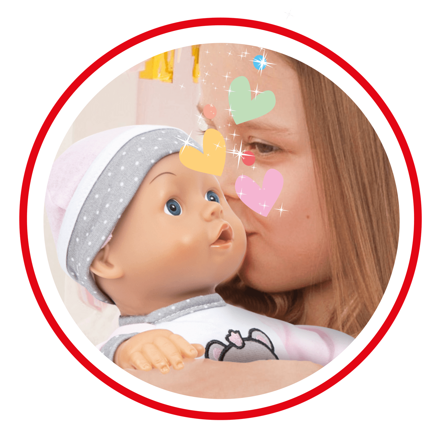 Bambola baby kiss - LOVE BEBÈ