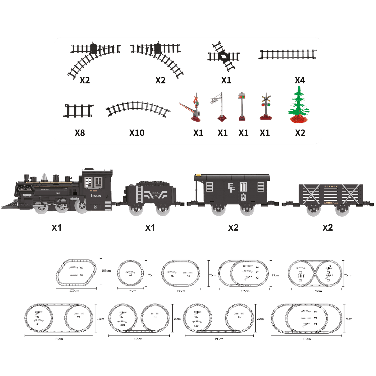 Treno espresso con vapore - MOTOR & CO.