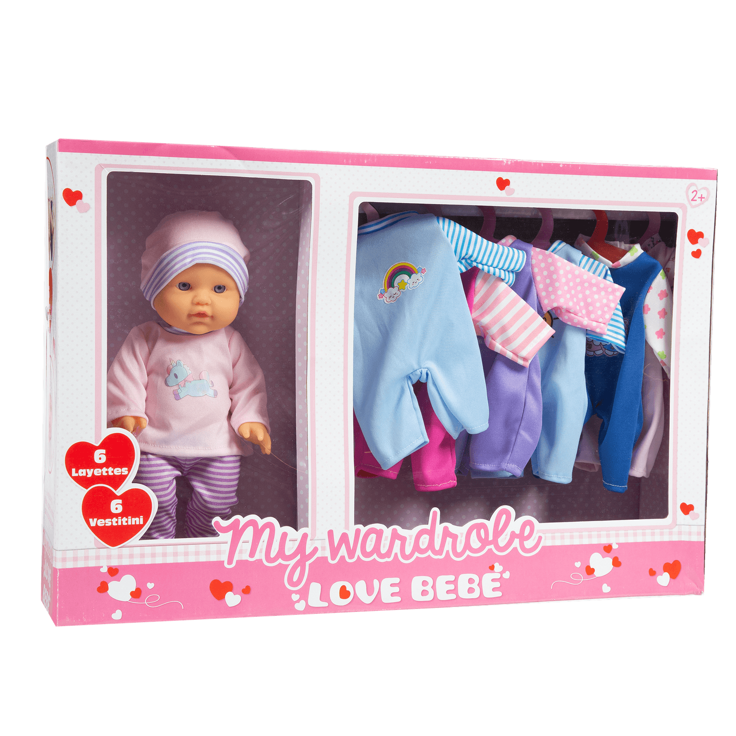 Bambola my wardrobe - LOVE BEBÈ, SUPERSTAR