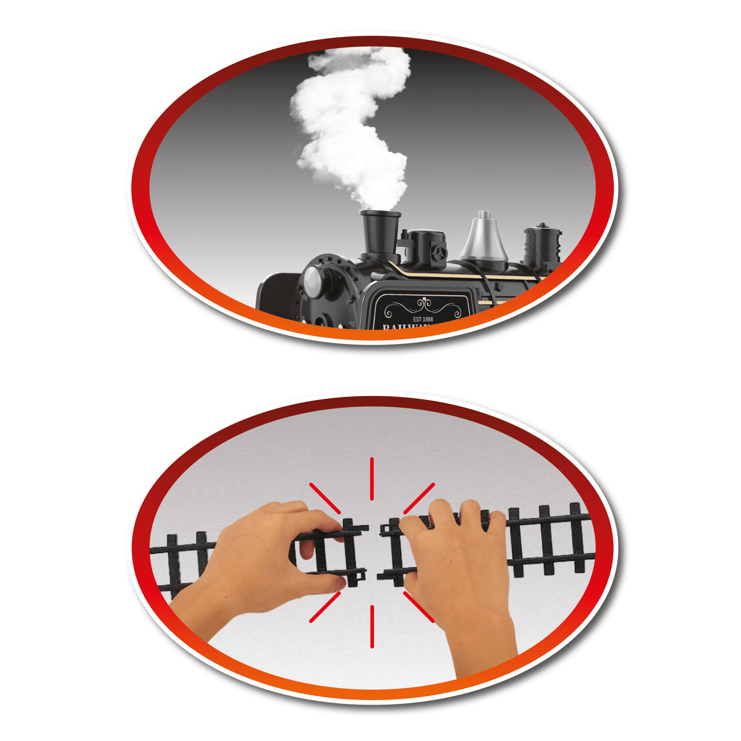 Treno espresso con vapore - MOTOR & CO.