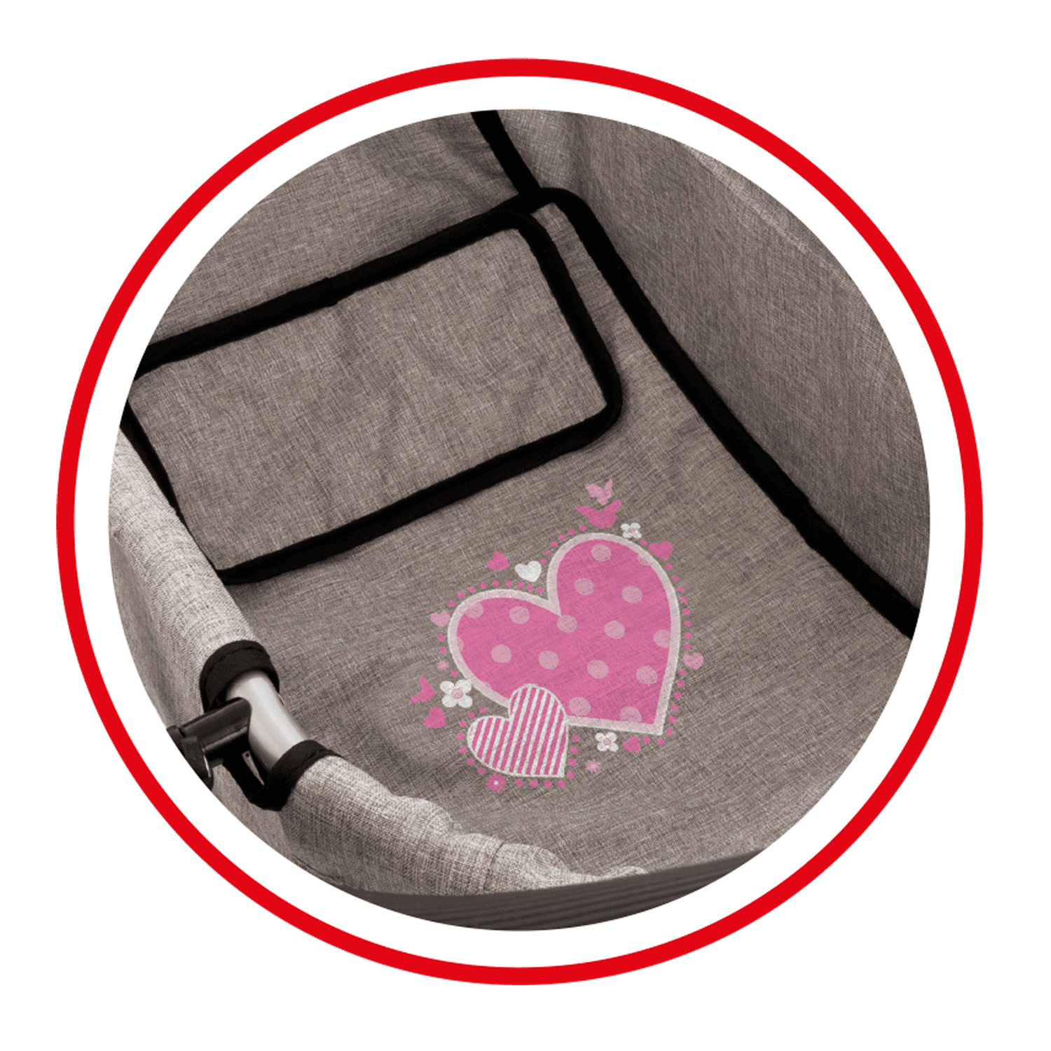 Carrozzina romantica - LOVE BEBÈ