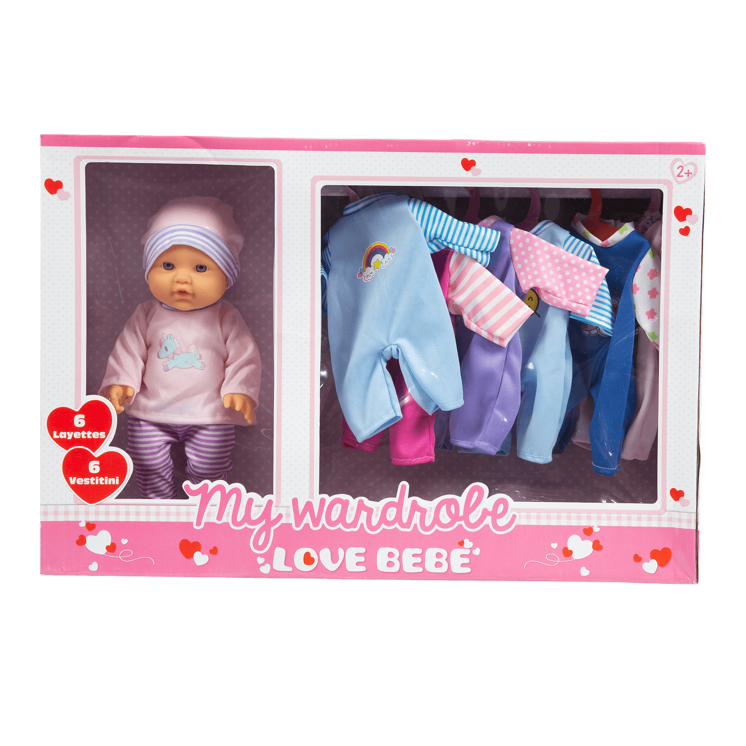 Bambola my wardrobe - LOVE BEBÈ, SUPERSTAR