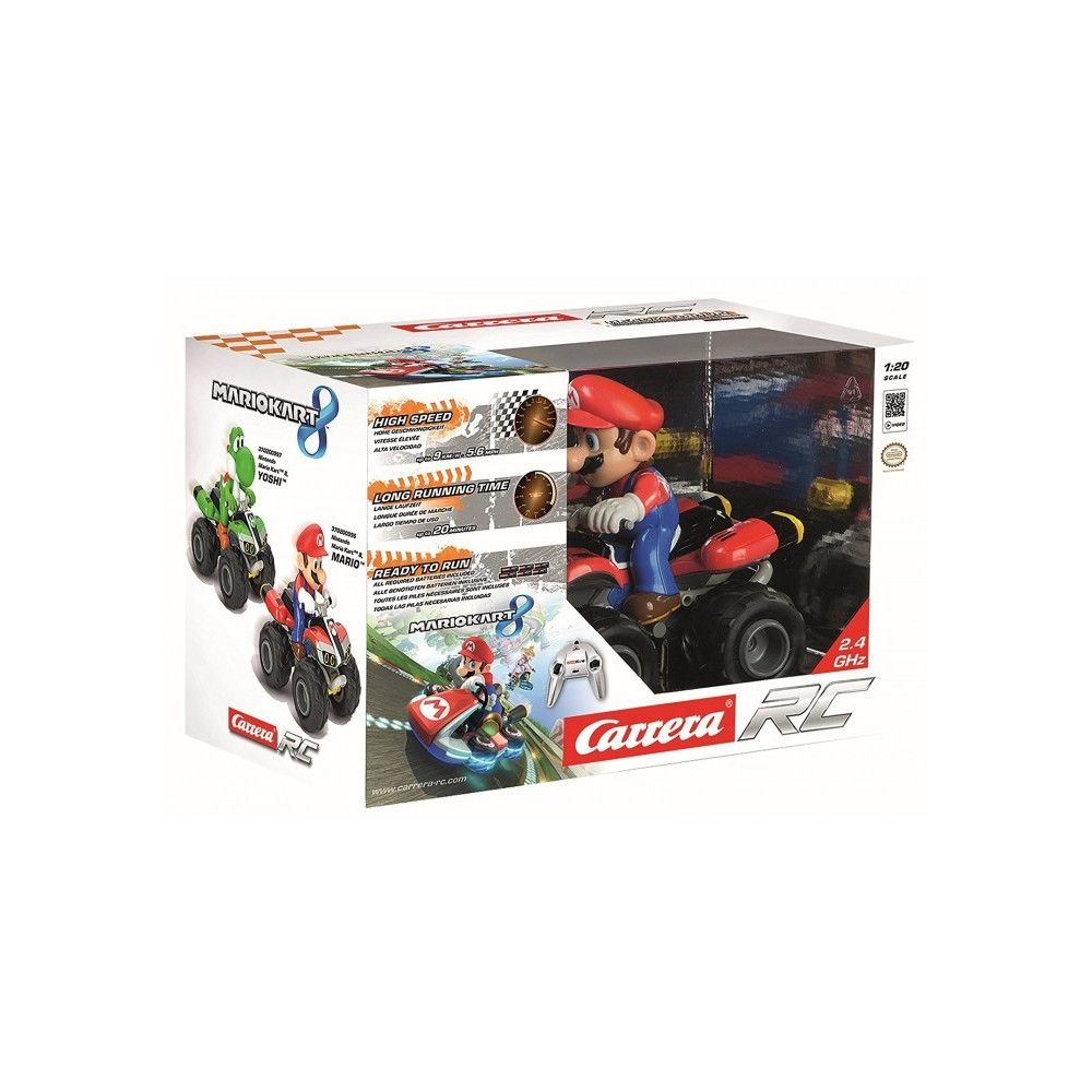 2,4ghz mario kart™,  mario  - quad - CARRERA, Super Mario