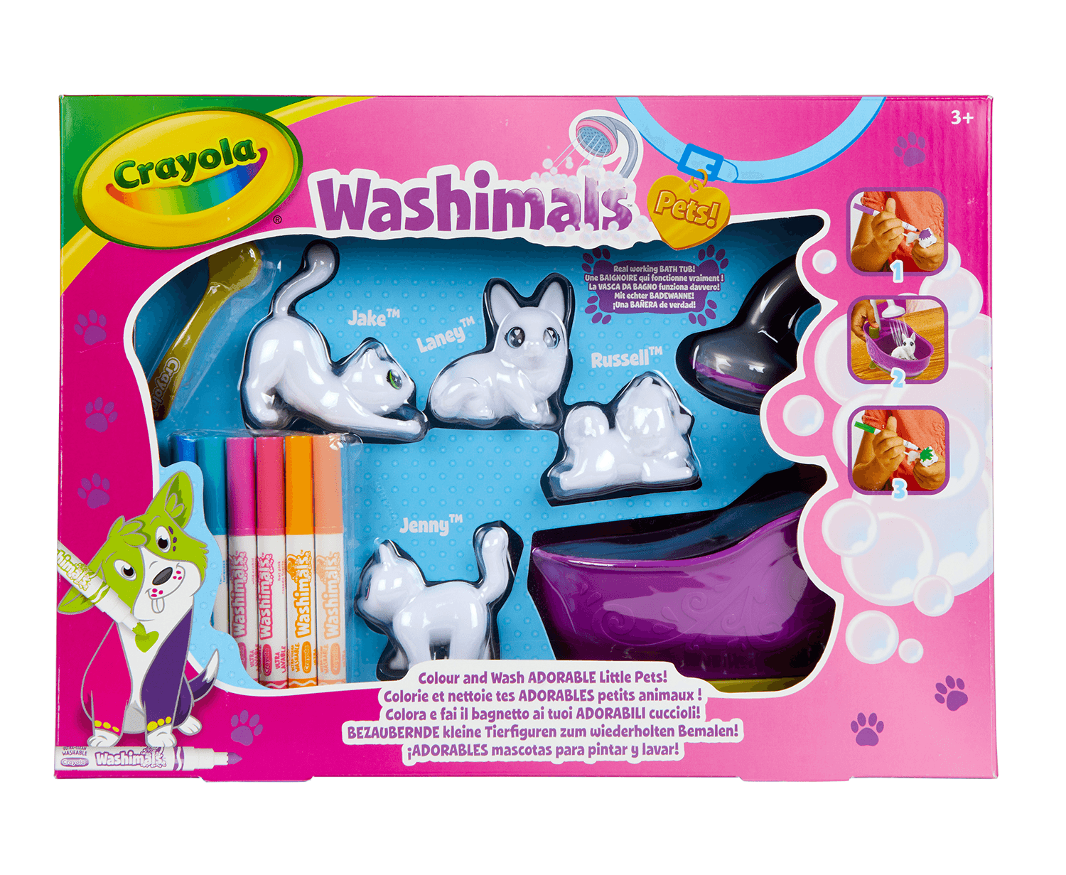 Washimals pets  set attività - CRAYOLA