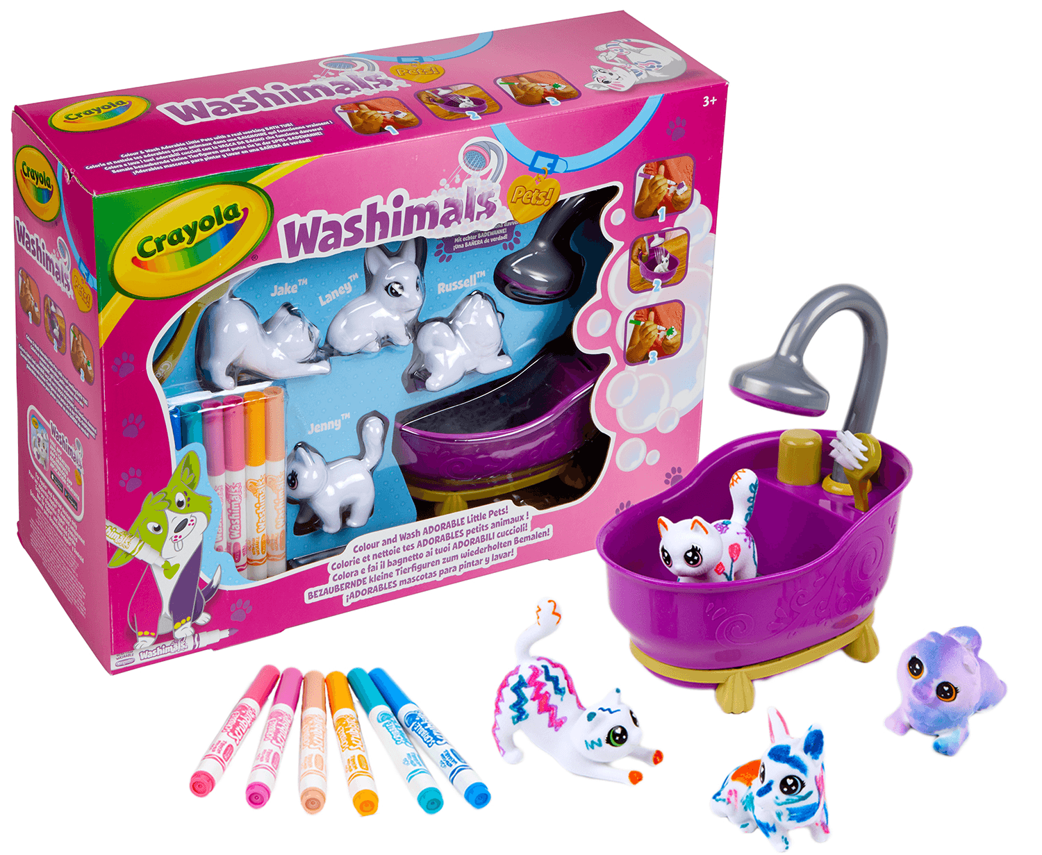 Washimals pets  set attività - CRAYOLA
