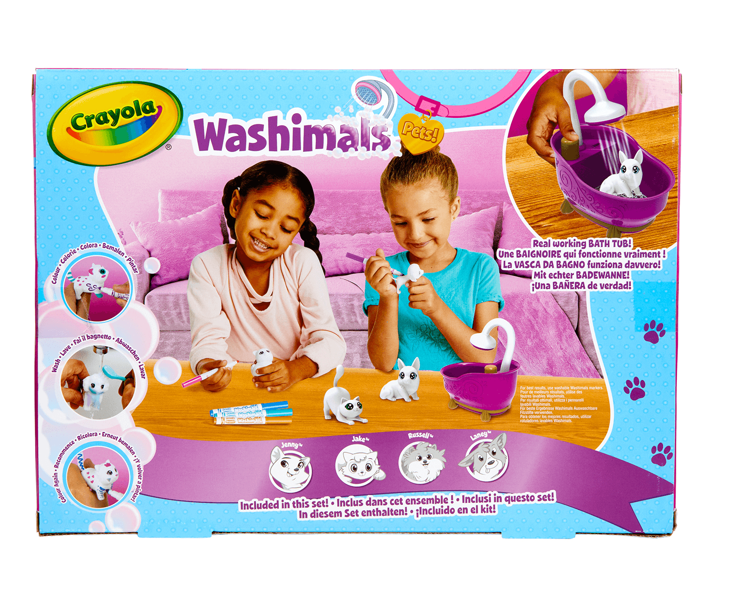 Washimals pets  set attività - CRAYOLA