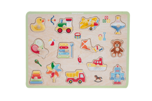 Easy grip puzzle - WOOD 'N' PLAY