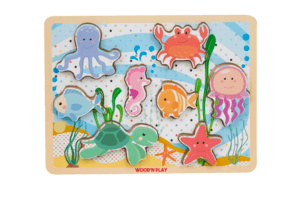 Puzzle 3d - WOOD 'N' PLAY