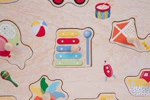 Easy grip puzzle - WOOD 'N' PLAY