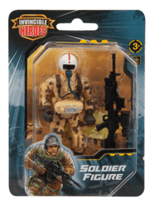 Soldatino con arma - INVINCIBLE HEROES