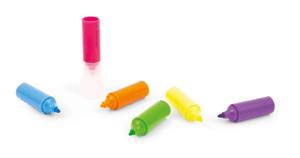 Evidenziatori rainbow - CREA MANIA