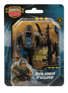 Soldatino con arma - INVINCIBLE HEROES