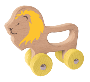 Push animals - WOOD 'N' PLAY