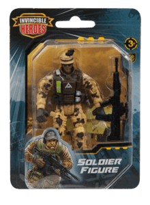 Soldatino con arma - INVINCIBLE HEROES