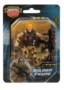 Soldatino con arma - INVINCIBLE HEROES