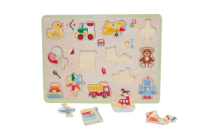 Easy grip puzzle - WOOD 'N' PLAY