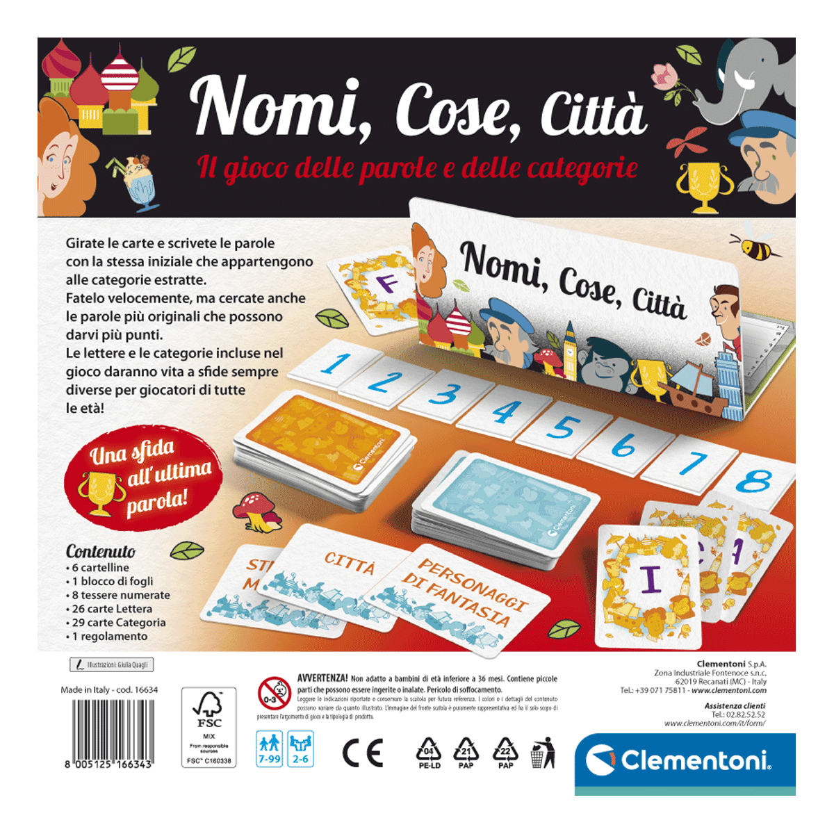 Nomi, cose, città - CLEMENTONI