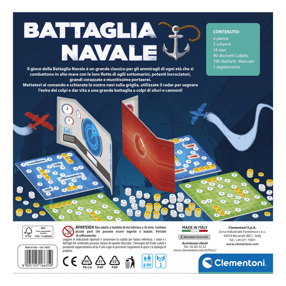 Battaglia navale - CLEMENTONI