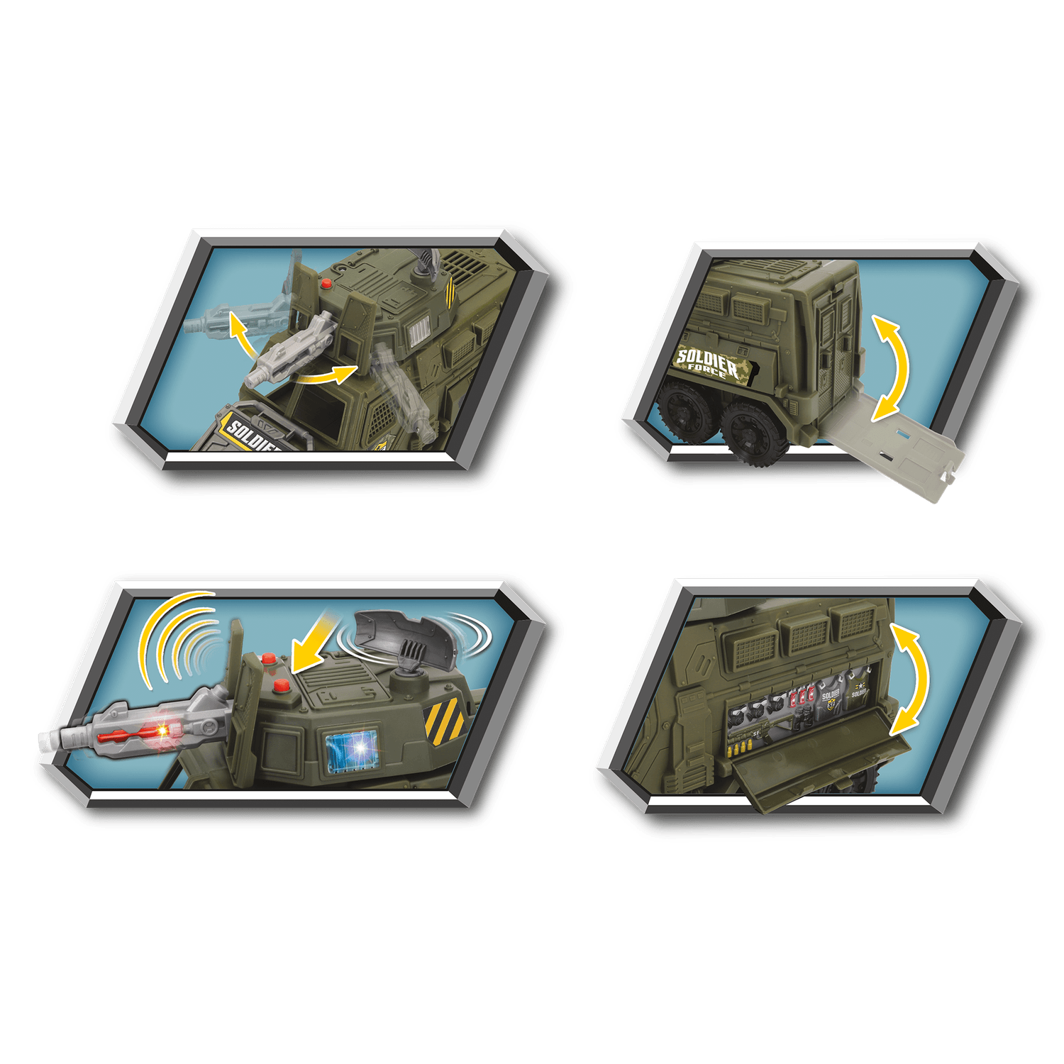 Camion militare d'attacco - INVINCIBLE HEROES