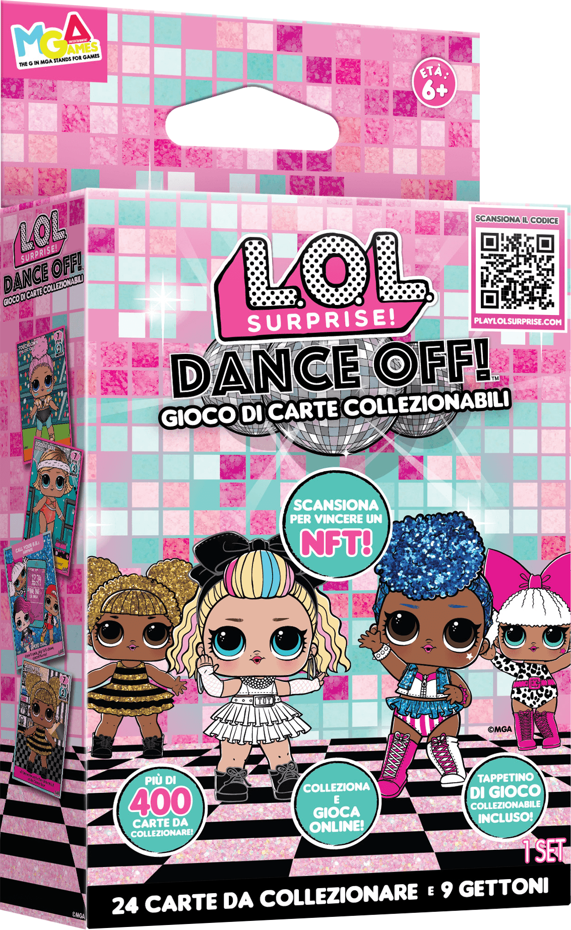 L.o.l. surprise dance off trading cards starter set - L.O.L SURPRISE