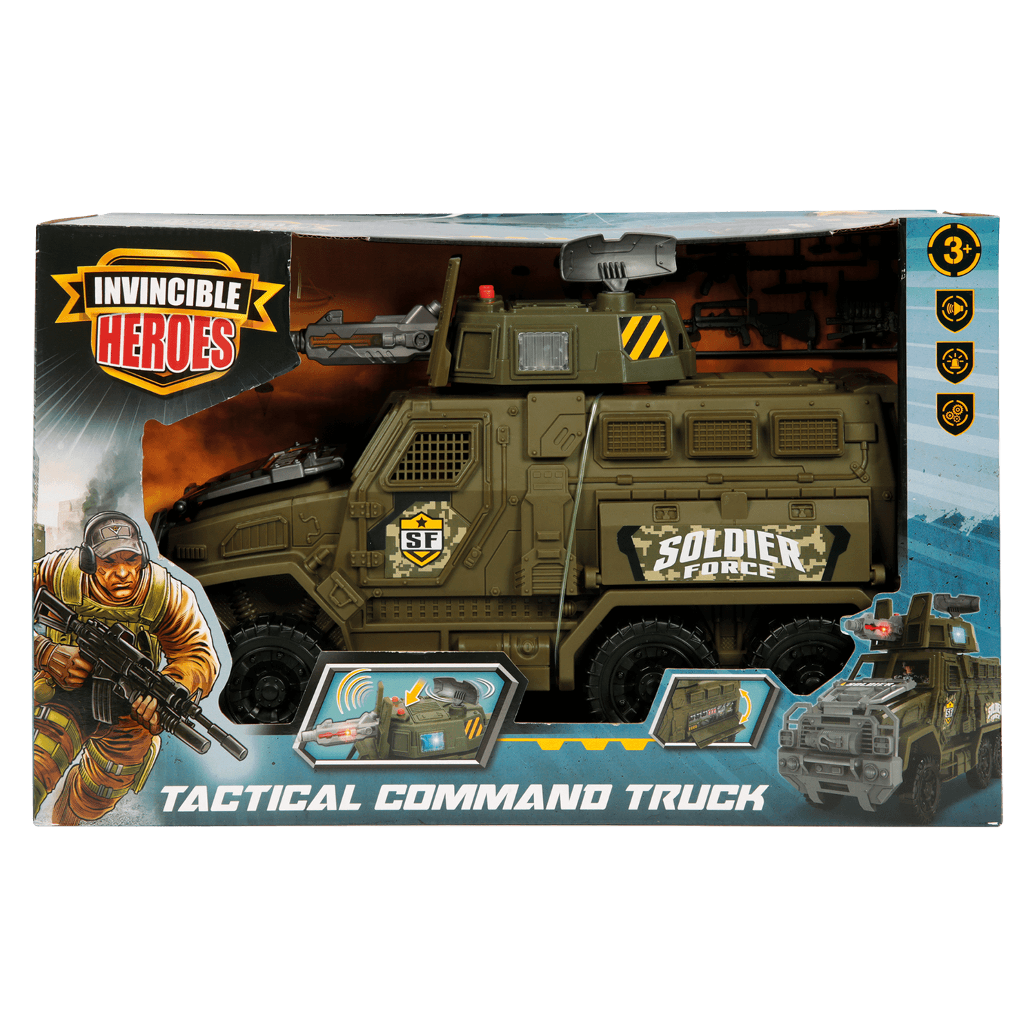 Camion militare d'attacco - INVINCIBLE HEROES