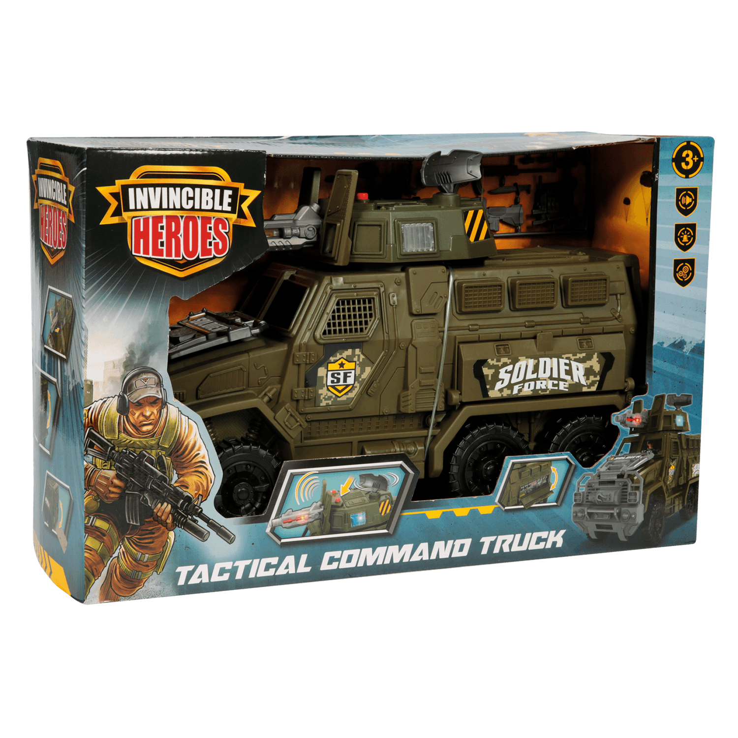 Camion militare d'attacco - INVINCIBLE HEROES