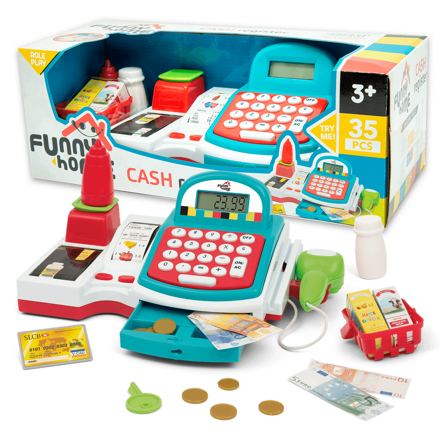 Registratore di cassa con scontrino - FUNNY HOME