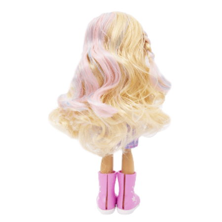 Unique eyes - bambola articolata 25cm, con occhi grandi magici e profondi, segue il tuo sguardo, rebecca fashion doll cantante estroversa - GIOCHI PREZIOSI, UNIQUE EYES