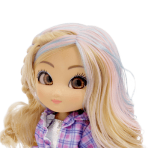 Unique eyes - bambola articolata 25cm, con occhi grandi magici e profondi, segue il tuo sguardo, rebecca fashion doll cantante estroversa - GIOCHI PREZIOSI, UNIQUE EYES