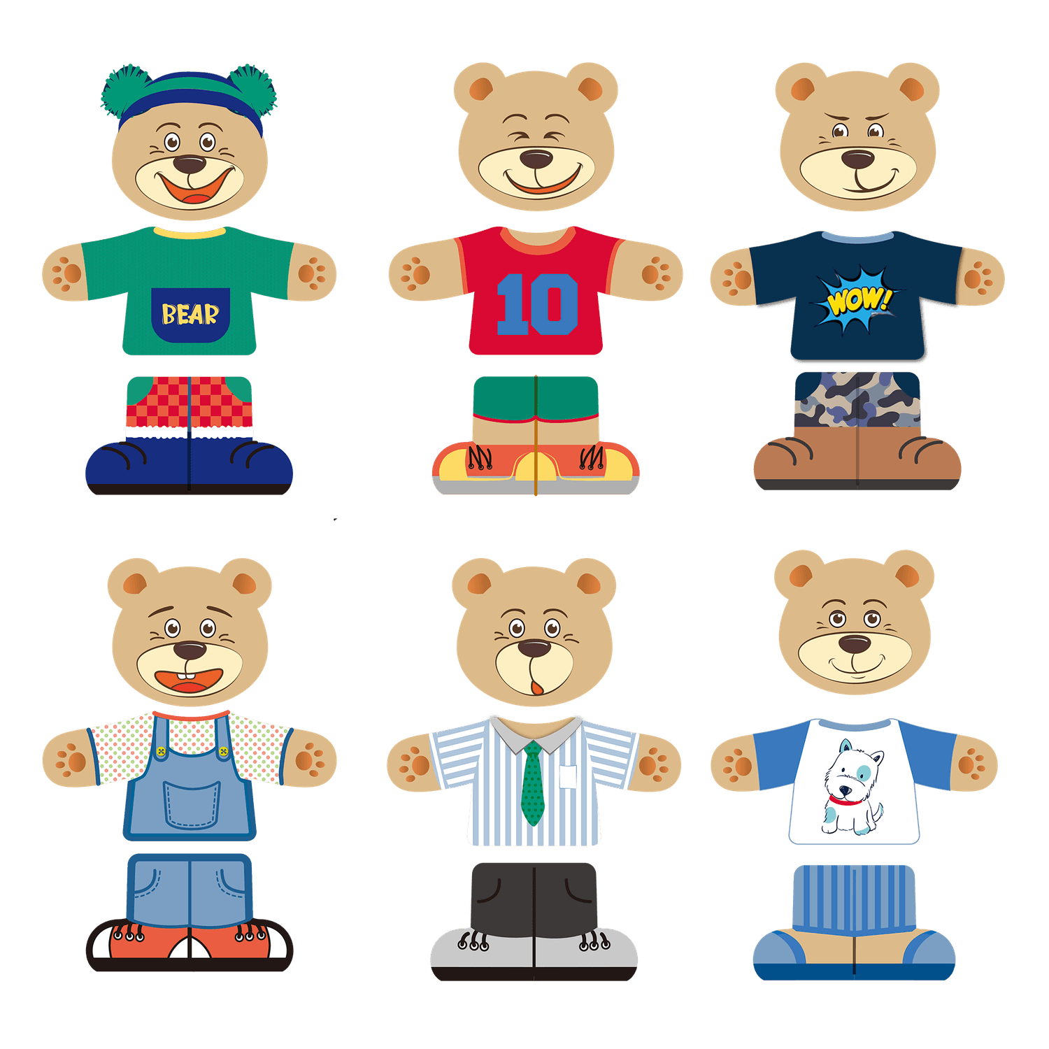 Orsetti in legno - WOOD 'N' PLAY