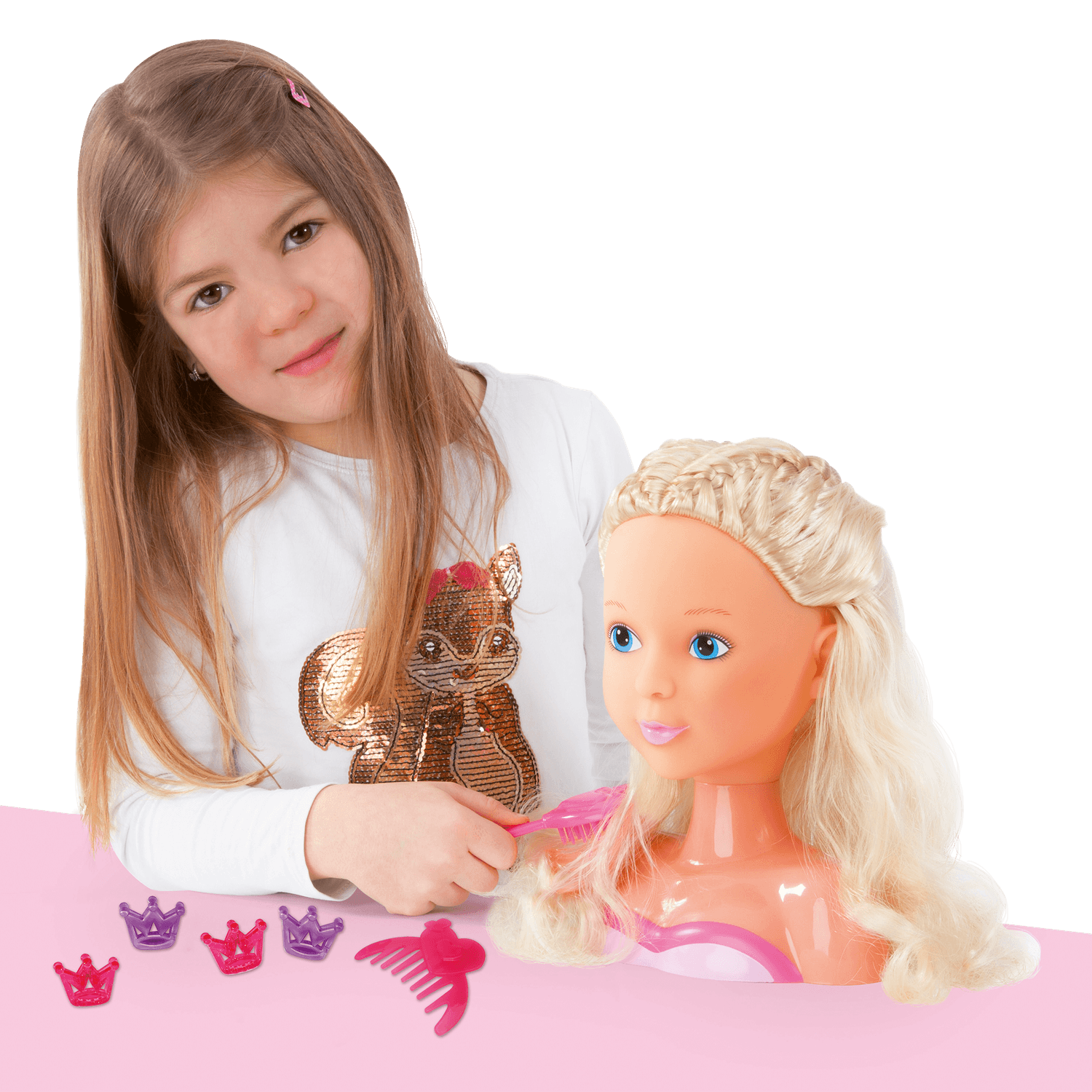 Bambola da pettinare - kelly girl - MISS FASHION