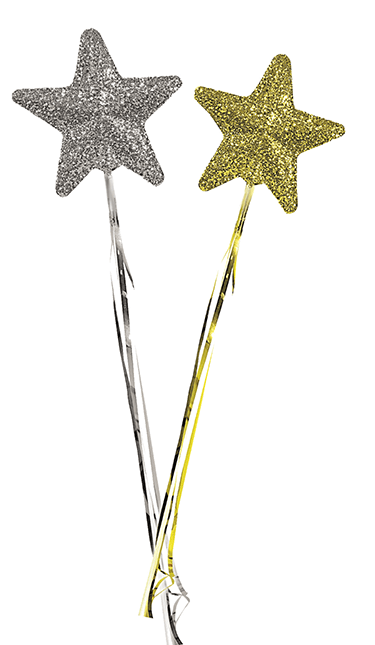 Bacchetta fata glitter lusso - 