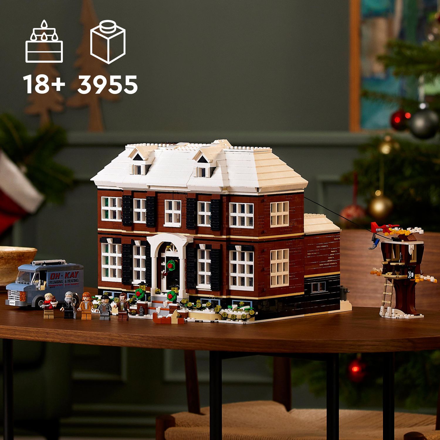 Lego ideas mamma ho perso l'aereo, casa di kevin mccallister, idea regalo con 5 minifigure, set per adulti, 21330 - LEGO IDEAS, Lego