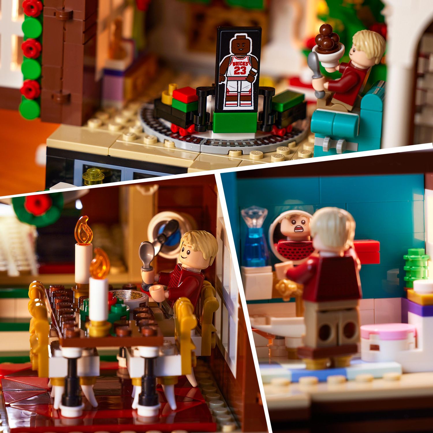 Lego ideas mamma ho perso l'aereo, casa di kevin mccallister, idea regalo con 5 minifigure, set per adulti, 21330 - LEGO IDEAS, Lego