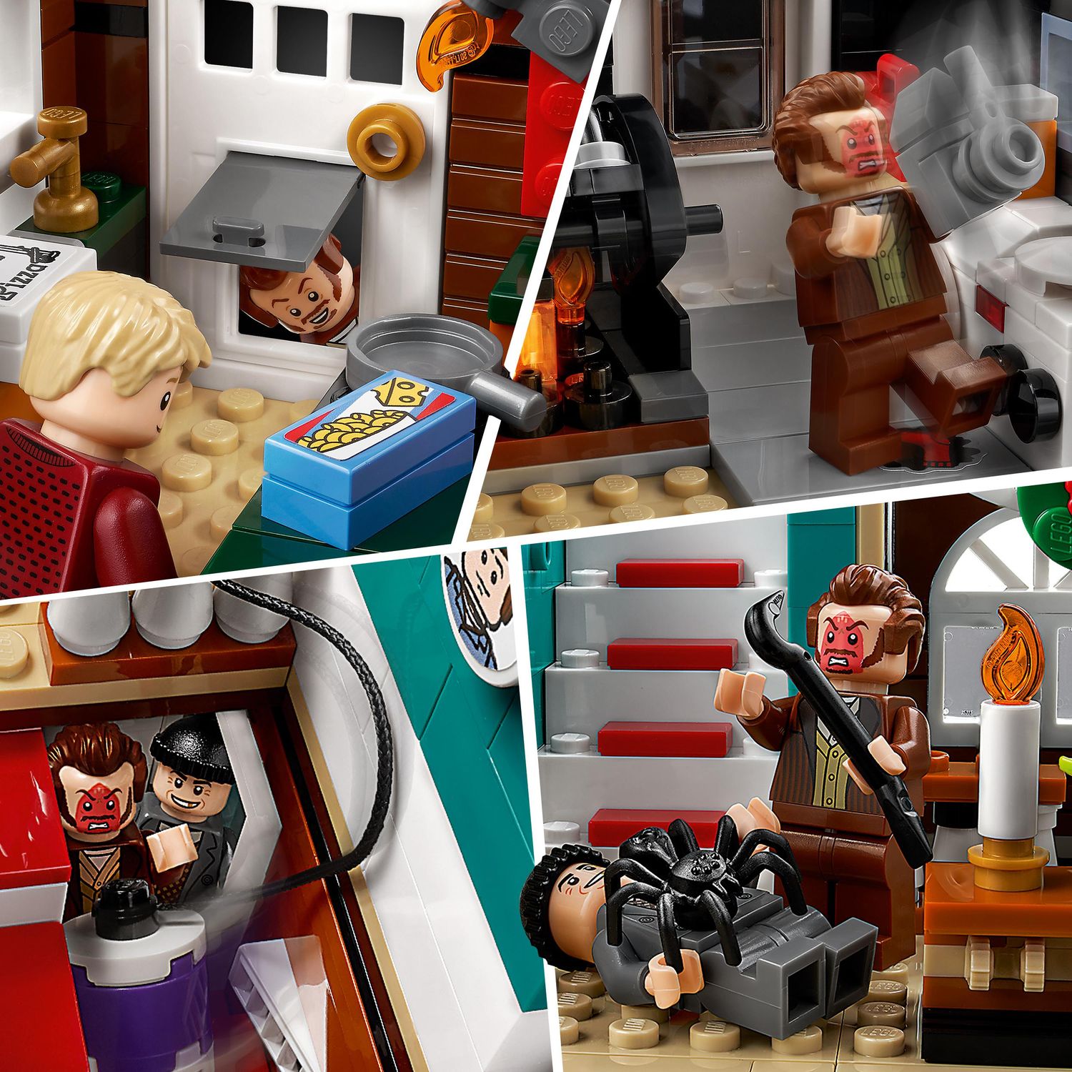 Lego ideas mamma ho perso l'aereo, casa di kevin mccallister, idea regalo con 5 minifigure, set per adulti, 21330 - LEGO IDEAS, Lego