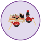 Giochi di imitazione in legno