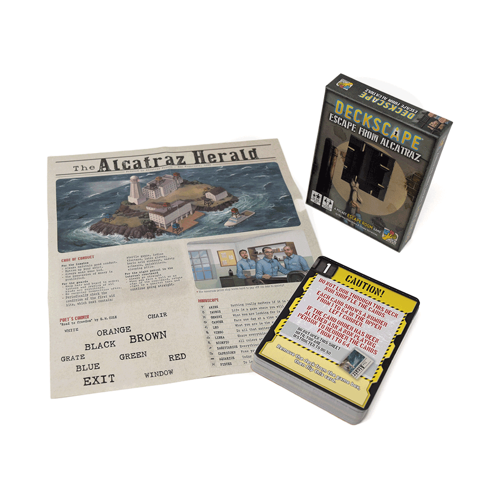 Deckscape - fuga da alcatraz - dV Games