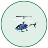 Elicotteri e aeroplani telecomandati