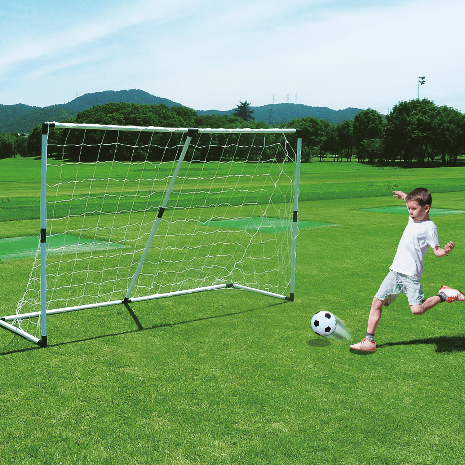 Rete da calcio 2 in 1 - SUN&SPORT