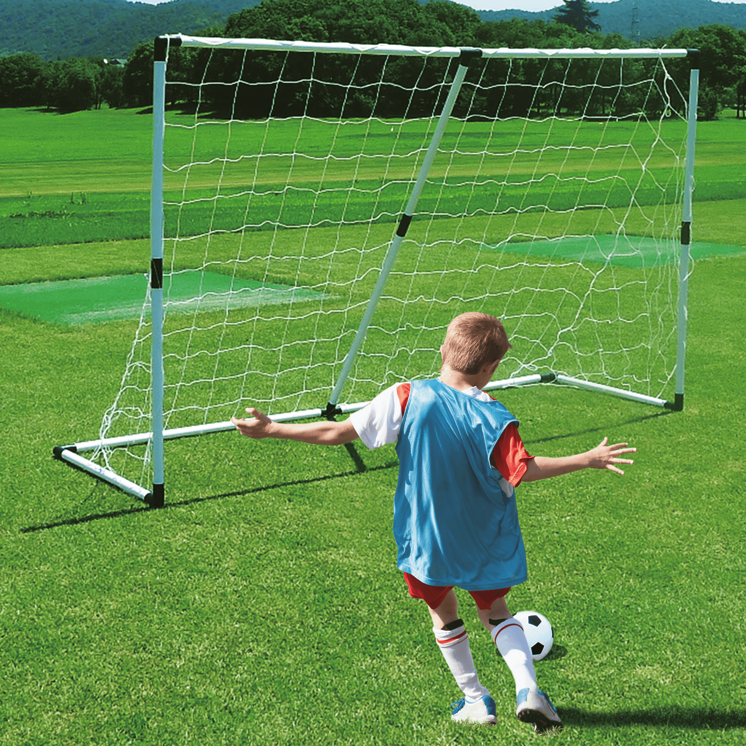 Rete da calcio 2 in 1 - SUN&SPORT
