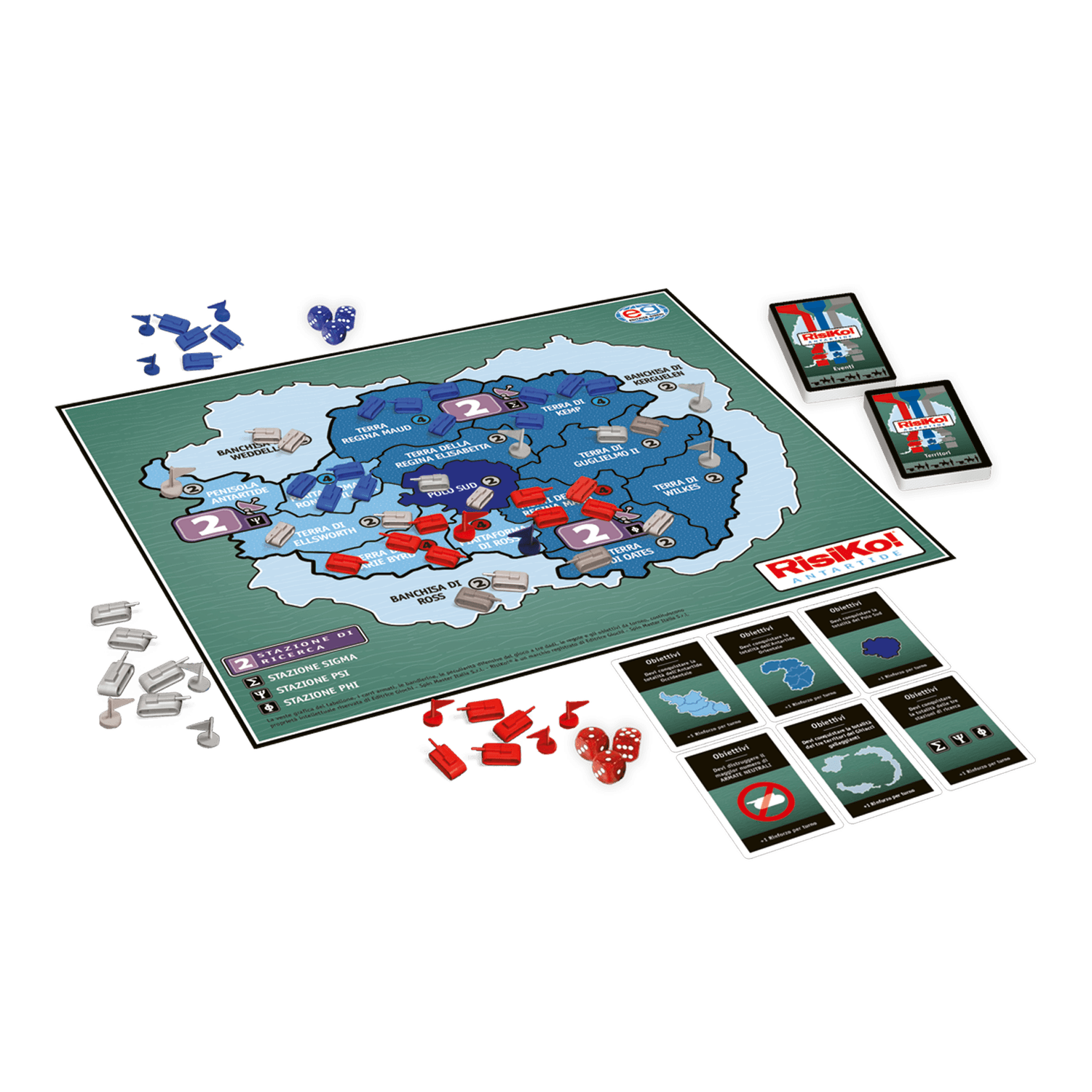 Risiko! antartide, a due giocatori - RISIKO