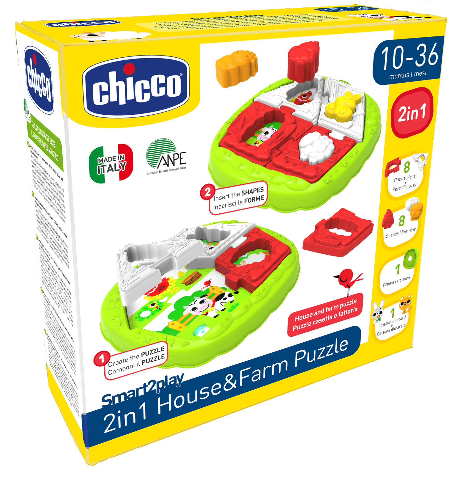 Chicco puzzle della fattoria - Chicco