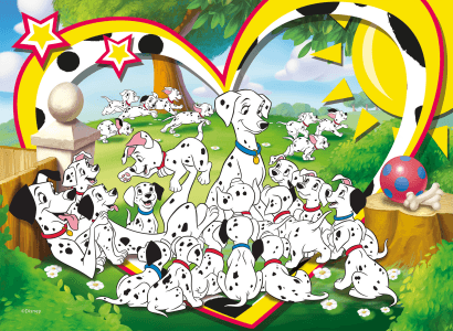Disney puzzle maxifloor 4 x 48 classic misto - LISCIANI, Disney