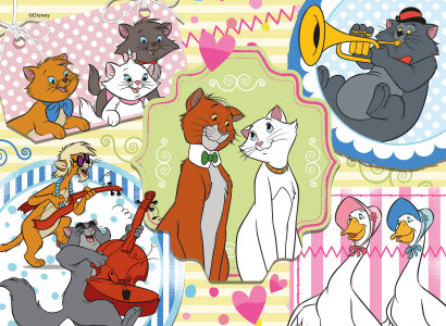 Disney puzzle maxifloor 4 x 48 classic misto - LISCIANI, Disney