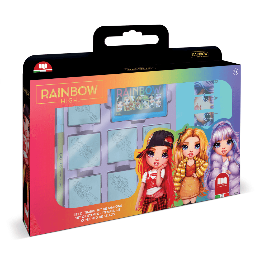 Multiprint - valigetta rainbow high - Rainbow High