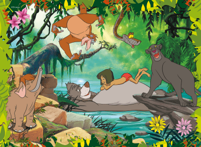 Disney puzzle maxifloor 4 x 48 classic misto - LISCIANI, Disney